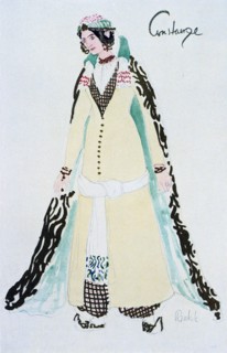 Costume for Constanze c1913