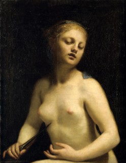 Guido Cagnacci, Death of Lucretia