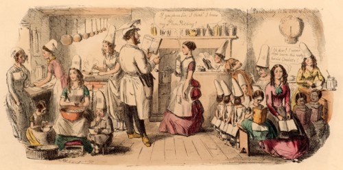 John Leech, Ecole Privée Pour Jeunes Filles