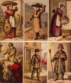 Horace William Petherick, Scènes de Rue à Londres
