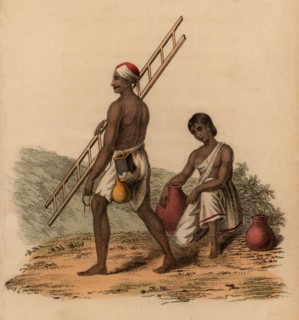 Laitier indien et sa femme