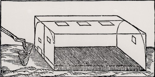 Brass furnace and tongs