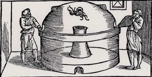 Reverberatory furnace for smelting metals