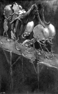 They carried him into darkness'