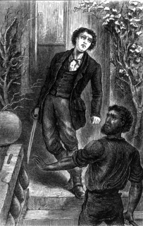 Felix is shot through the arm by the Militia