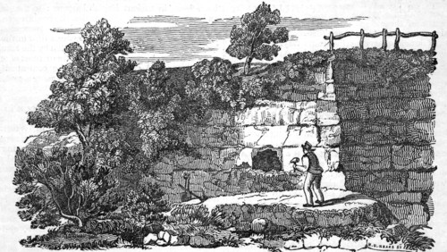 Entrance to Kirdkale Cave, about 25 miles from York, England