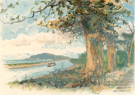 View on the Manchester Ship Canal - Mount Manisty