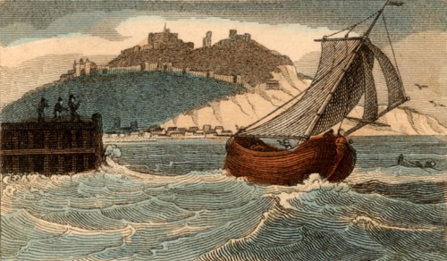 Packet boat leaving Dover