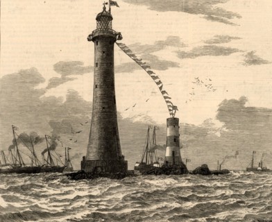 The fifth Eddystone lighthouse