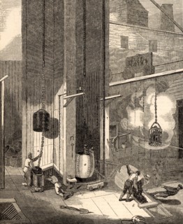 Pit head scene at South Hetton Colliery