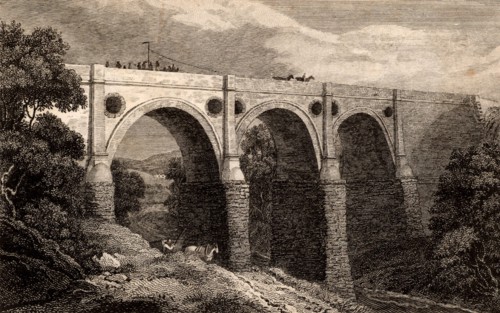 Marple aqueduct, opened 1800