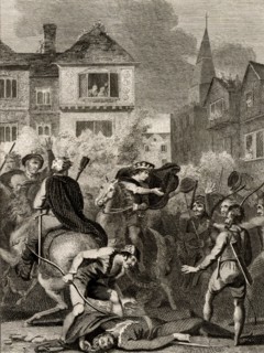 The Peasants' Revolt of 1381 in England began in Brentwood