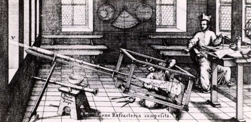 Projecting the image of the Sun