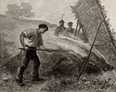 Charcoal burners in the Lake District
