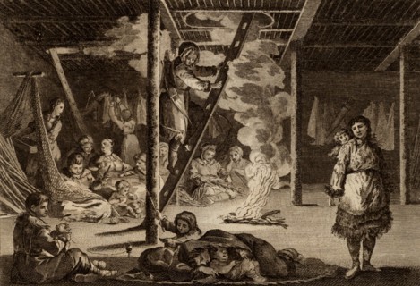 Winter Habitation of the Peasants of Kamtschatka'