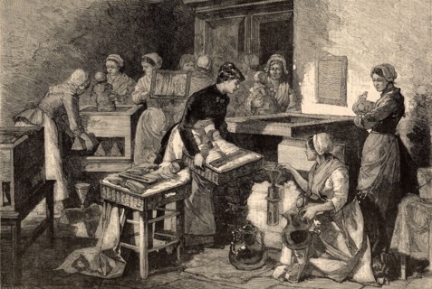 Baby incubators in use