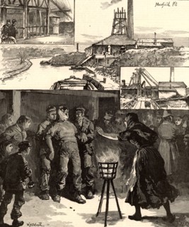 Colliery explosion near Accrington