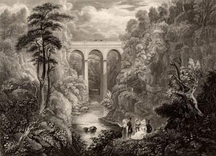 Road bridge across Mouse Water