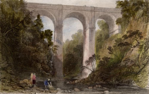 Road bridge across Mouse Water