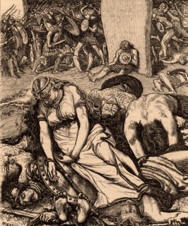 La mort de Boadicée