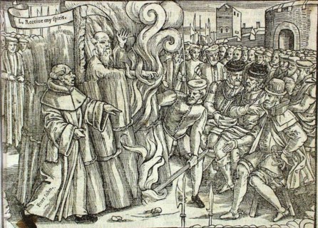 The martyrdom of Thomas Cranmer