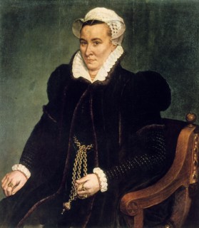 Portrait of a Woman: oil on wood