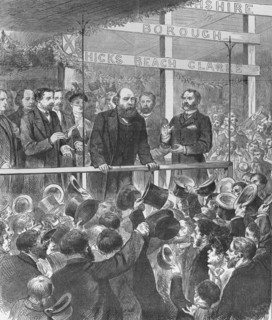 Election campaign, November/December 1885