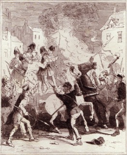 Chartist riots in Birmingham, 15 July 1839