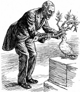 Le président américain Wilson, 1919