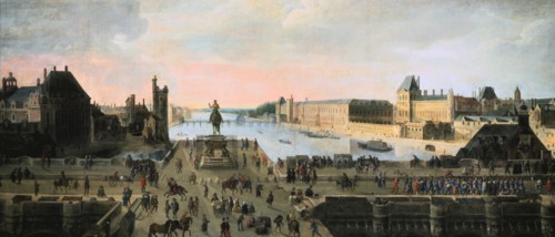 Anonyme, Vue du Pont Neuf