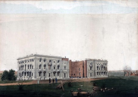 Les ruines du Capitole des Etats-Unis