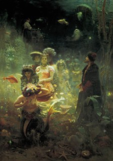 Repin, Sadko in the Underwater kingdom