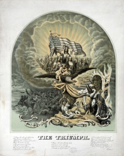 Allégorie prévoyant le triomphe de l'Union