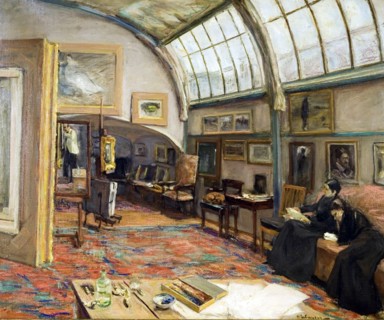 Liebermann, L'atelier d'artiste