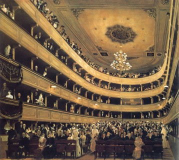 Klimt, The Old Burgtheater in Vienna