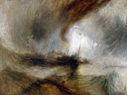 Turner, 'Snow Storm, Steam-Boat off a Harbour’s Mouth'