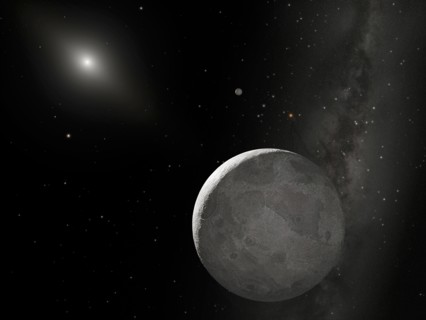 Artist's rendition of planet Xena