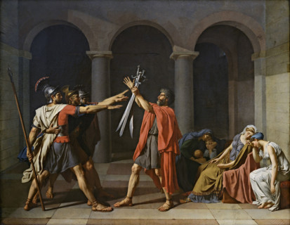 Jacques-Louis David, The Oath of the Horatii