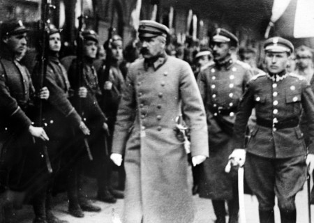Josef Pilsudski, 1918