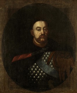 King Jan Sobieski defeating the Turkish army in Vienna -Ausschnitt