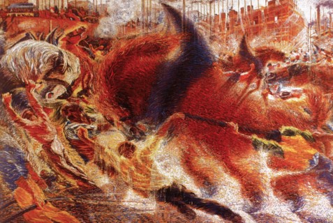 Boccioni, 'La città che sale'