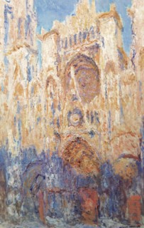 Monet, Cathédrale de Rouen, effet de soleil, fin de journée