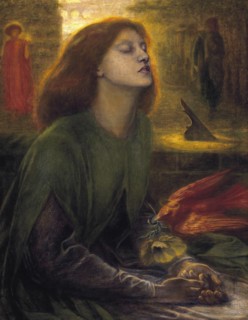 Dante Gabriel Rossetti,  Beata Beatrix, 1864-1870