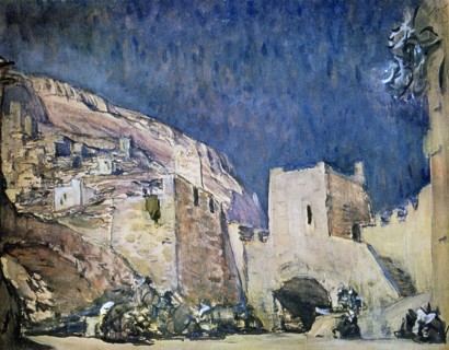 Serov, Conception du décor pour "Judith"