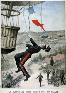 Soldier of the French ballooning corps