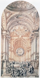 Da Bibiena, Conception d'un décor