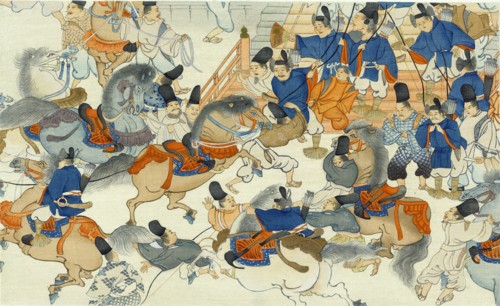 Japanese lively scene