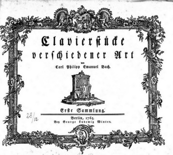 "Clavierstucke verschiedener Art"