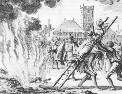 Ann Ekende Vlasteran burned alive in 1571