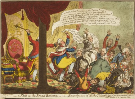 A Kick at the Broad-Bottoms!'